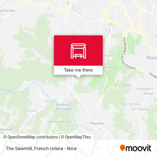 La Scierie map
