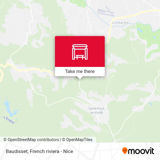 Baudisset map