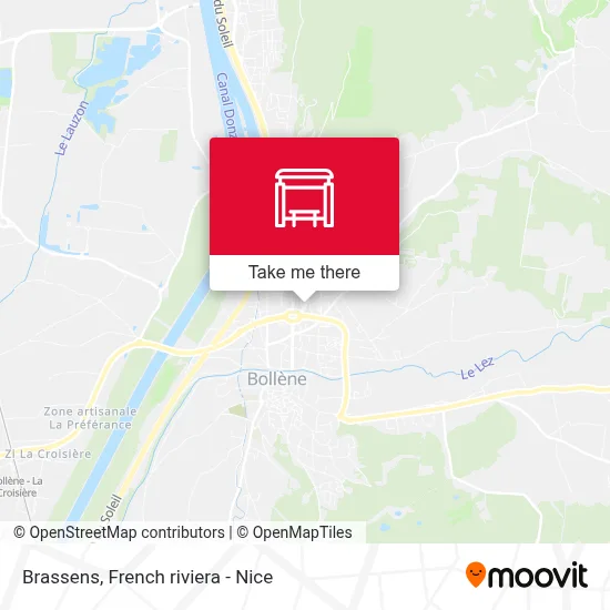Brassens map
