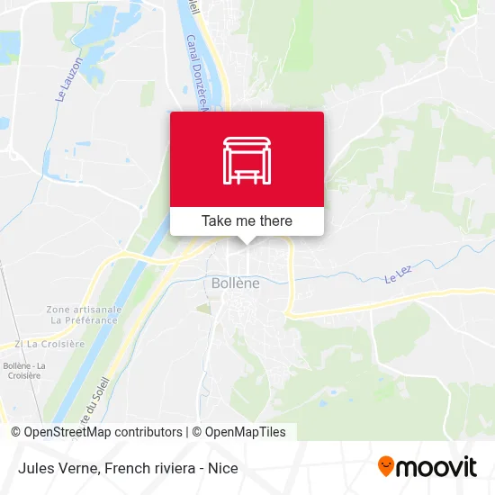 Jules Verne map