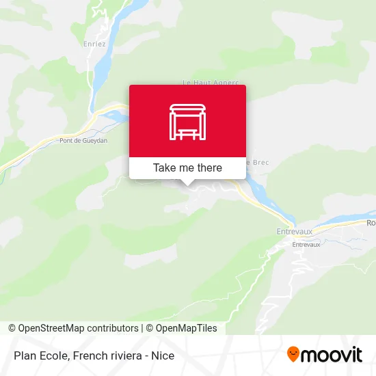 Plan Ecole map