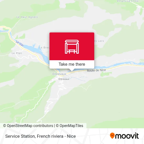 Mapa Station Service