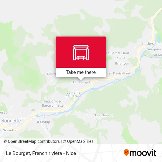 Le Bourget map