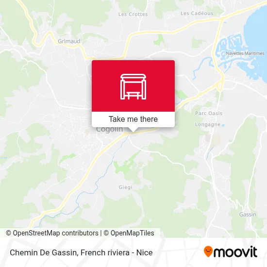 Chemin De Gassin map