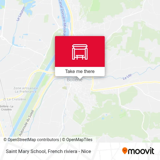Ecole Sainte Marie map