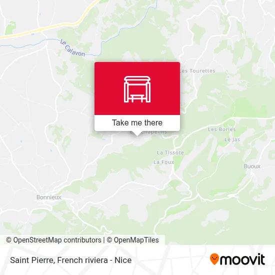 Saint Pierre map