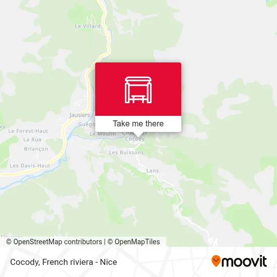 Cocody map