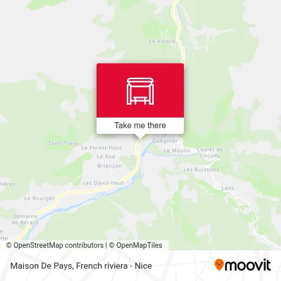 Maison De Pays map