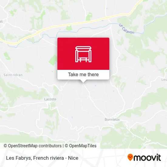 Les Fabrys map