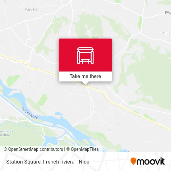 Mapa Rond-Point De La Gare