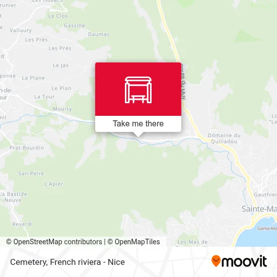 Cimetiere map