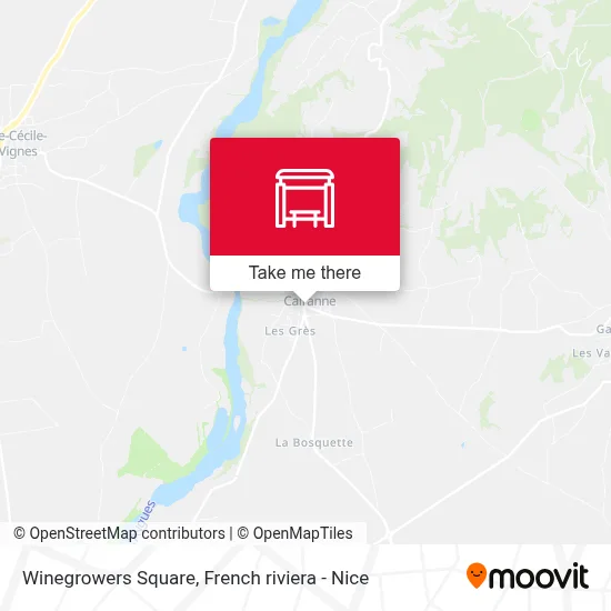 Place Des Vignerons map