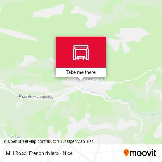 Route Du Moulin map