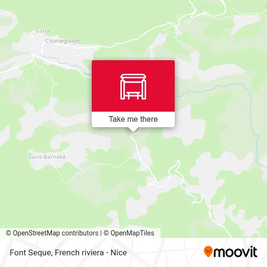 Mapa Font Seque