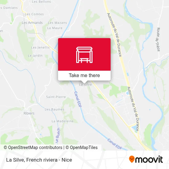 La Silve map