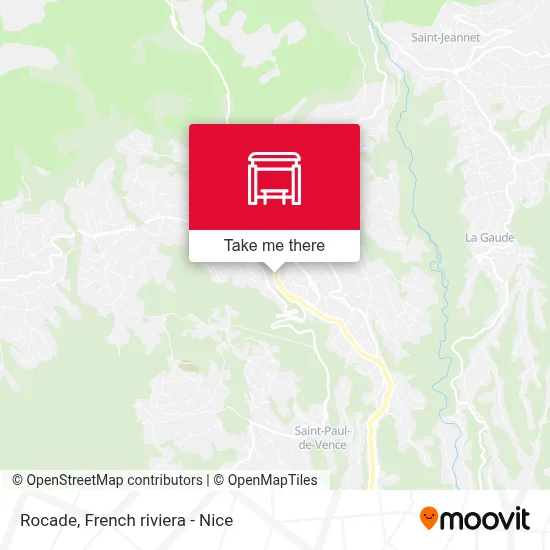 Mapa Rocade