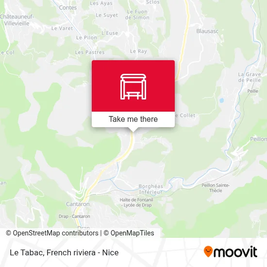 Le Tabac map