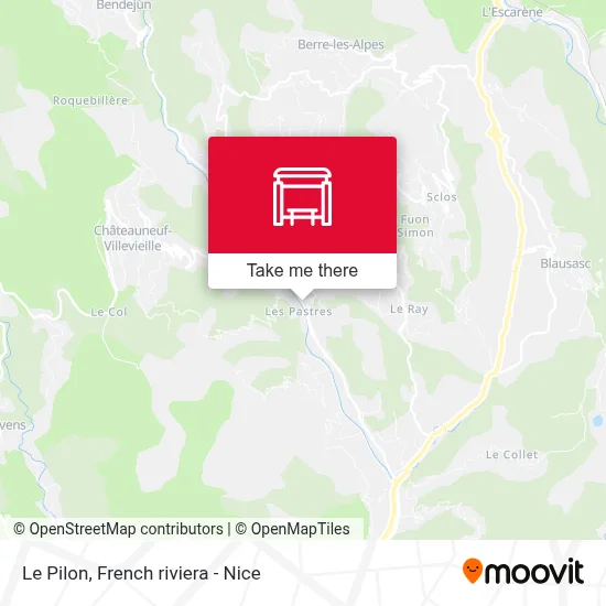 Le Pilon map