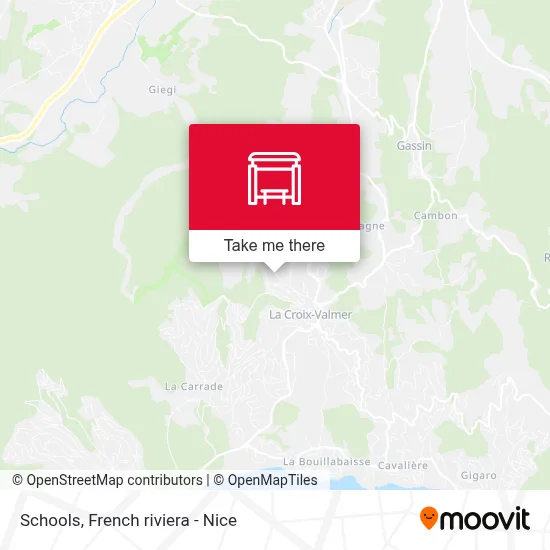 Ecoles map