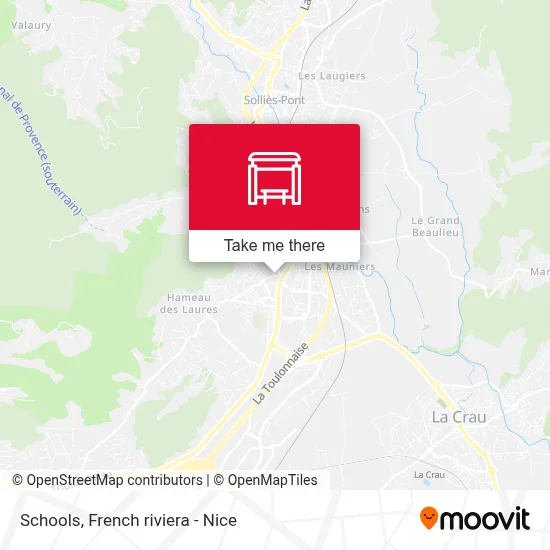 Ecoles map