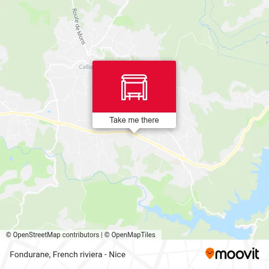 Fondurane map