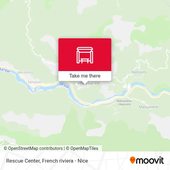 Centre De Secours map