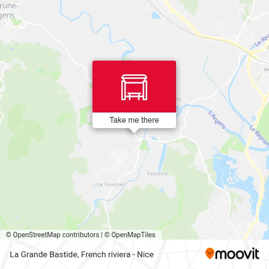 La Grande Bastide map