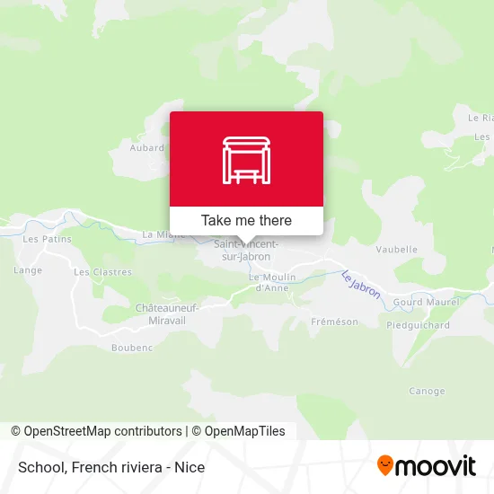 Ecole map