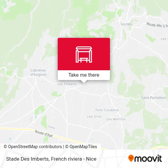 Stade Des Imberts map