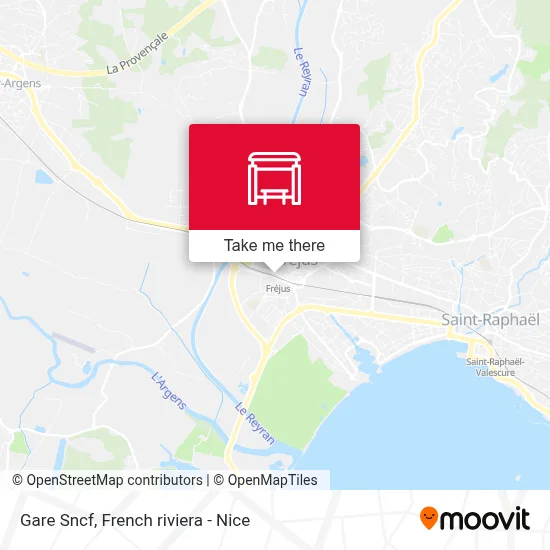 Gare Sncf map