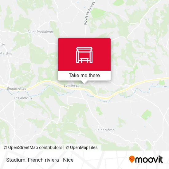 Mapa Stade