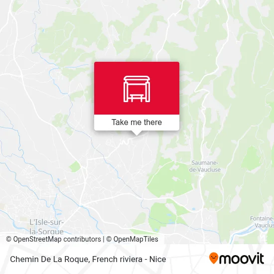 Chemin De La Roque map