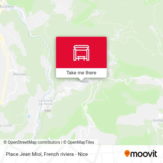 Place Jean Miol map