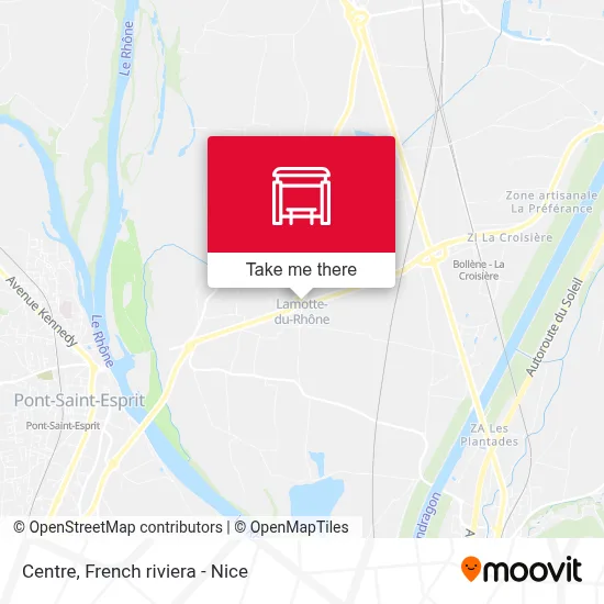 Mapa Centre