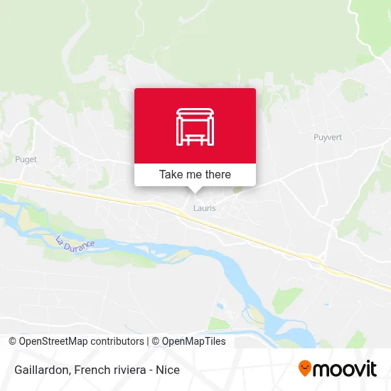 Gaillardon map