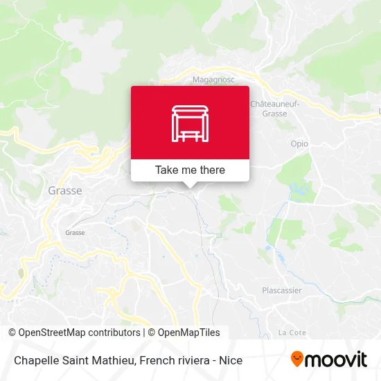 Chapelle Saint Mathieu map