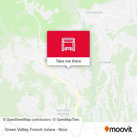 Val Vert map