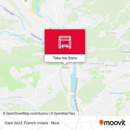 Gare Sncf map