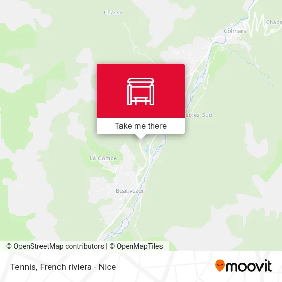 Tennis map