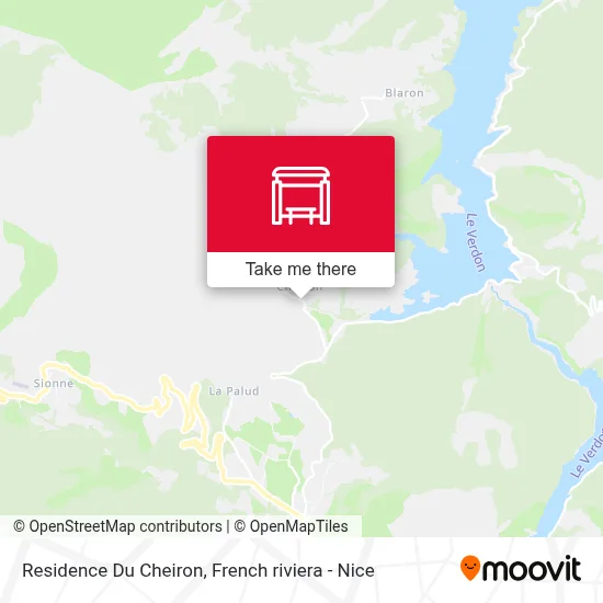 Residence Du Cheiron map
