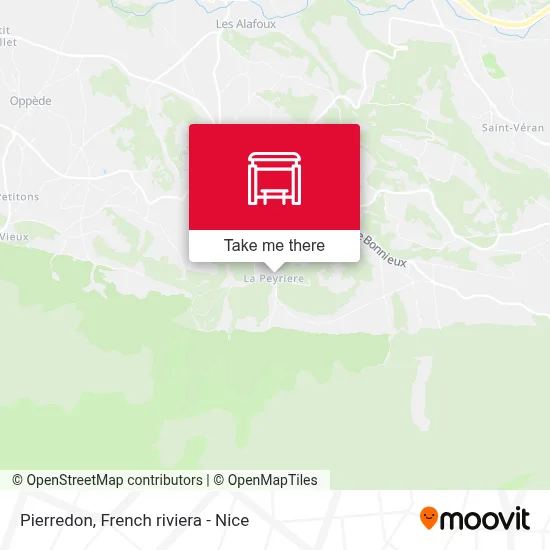 Pierredon map