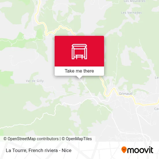 La Tourre map