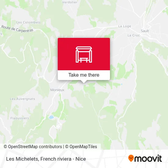 Les Michelets map
