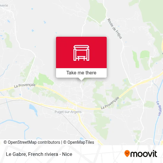 Le Gabre map