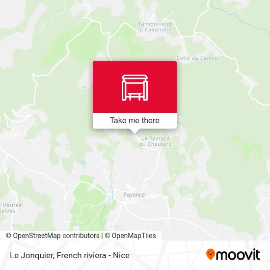 Le Jonquier map