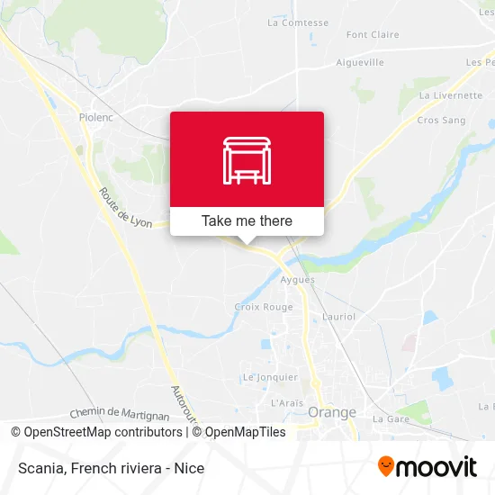 Scania map