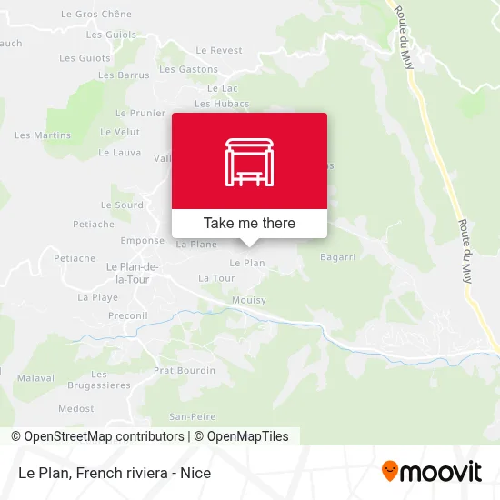 Le Plan map