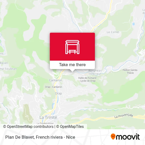 Plan De Blavet map