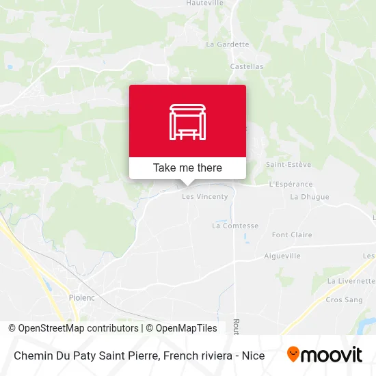 Chemin Du Paty Saint Pierre map
