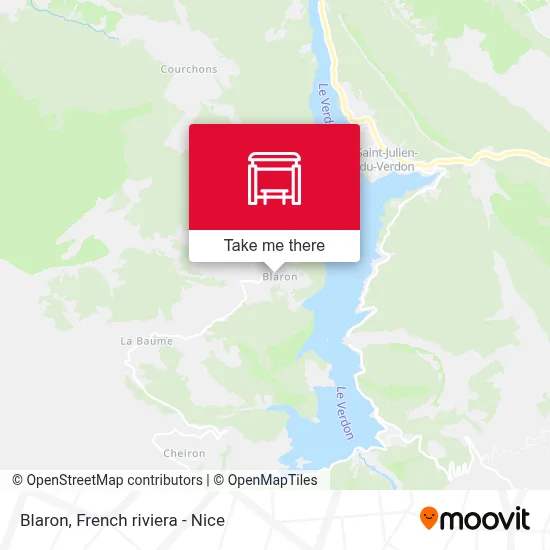Blaron map